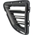 Chevy Camaro 2016 2017 2018 Bumper Cover Grille Driver Side Front Made Of Abs Plastic W Satin Chrome Insert Strip Replacement 