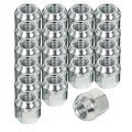 24pcs Lug Nuts 1 2 Wheel Nut 3 4 19mm Hex End Replacement Ford For Lincoln 
