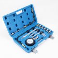 Auto Tools Petrol Gasoline Engine Cylinder Compression Tester Kit With M10 M12 M14 M16 M18