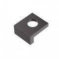 X Autohaux 4pcs 15mm Universal Dia Hole Chain Adjuster Block Tensioner Black Metal For Motorcycle