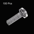 Uxcell M3x10mm Plastic Phillips Bolts 100pcs Pc Pan Head Machine Screws Transparent