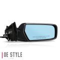 Gm1321358 Factory Style Passenger Right Side Mirror Power Folding Adjust Heated Glass Memory Compatible With Cadillac Cts 03-07