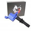 Dragon Fire Blue Series High Performance Ignition Coil On Plug Cop Pencil Pack Compatible With 1997-2011 Ford Lincoln And