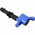 Dragon Fire Blue Series High Performance Ignition Coil On Plug Cop Pencil Pack Compatible With 1997-2011 Ford Lincoln And