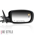 Ch1321453 Factory Style Passenger Right Side Mirror Manual Folding Power Adjust Heated Glass Memory Blind Spot Detection