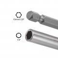 Uxcell 4pcs 1 4 Inch Hex Shank By 2 Magnetic Bit Holder Extension Quick Release Screwdriver Drill Power Tool