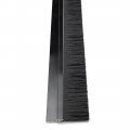 Uxcell 39-inch X 1 6-inch Aluminum Alloy Base Door Bottom Sweep Nylon Brush Insert Seal