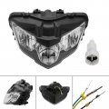 Topteng Front Headlight Cover Lens Headlamp Protector Smoke Color For Yamaha Y15zr V2 2019-2021