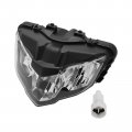 Topteng Front Headlight Cover Lens Headlamp Protector Smoke Color For Yamaha Y15zr V2 2019-2021