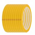 Uxcell 10pcs 5mm Wide 50 Meter Long Pet Self Adhesive Electrical Insulation Tape Yellow 