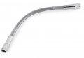 Dot Braided Brake Line Stainless Steel Clear Coat 50 In D-80350 Silver Universal Fit 