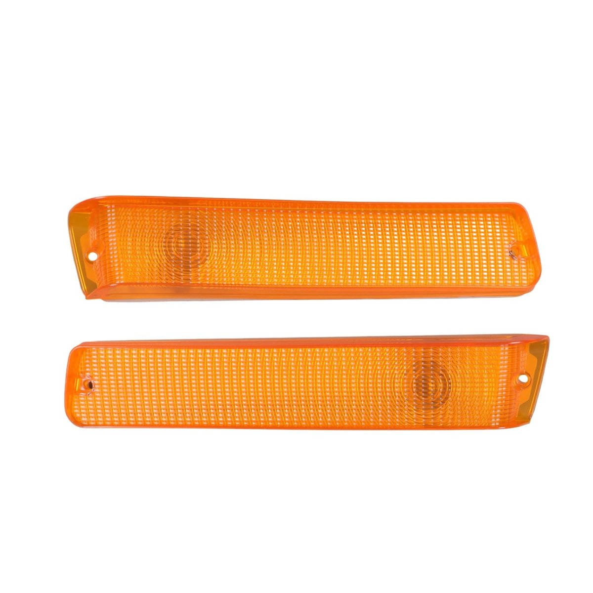 Left And Right Side Truck Amber Acrylic Pair Turn Signal Lights Replacement For F150 1973-1979 Bronco 1978 1979