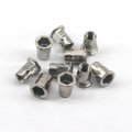 30pcs M5x13 Stainless Steel Half Hexagon Rivet Nut Flat Head Insert Nuts