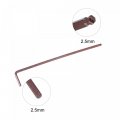 Uxcell 2 5mm Ball End Hex Key Wrench L Shaped Long Arm S2 Steel Repairing Tool Metric