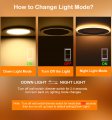 Cloudy Bay 6 Pack Inch 5cct Led Recessed Ceiling Light With Night 2700k 3000k 3500k 4000k 5000k Selectable Ultra-thin Baffle