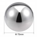 Uxcell 75mm 2 95 Dia 304 Stainless Steel Hollow Ball For Home Garden Decoration 5pcs