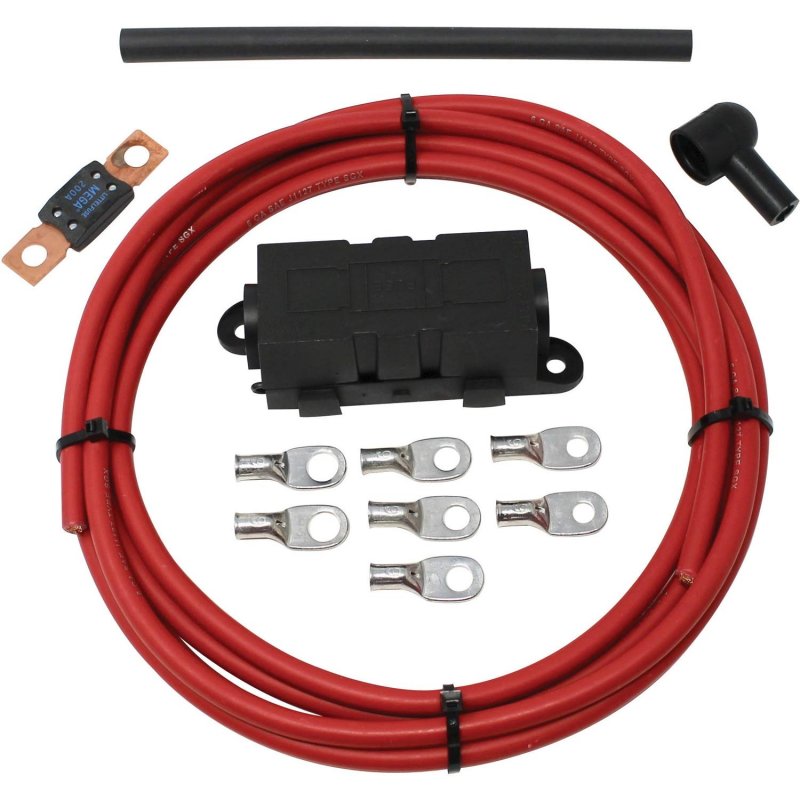 American Autowire 510475 Alternator Connection Kit 6 Gauge Wire