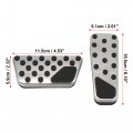 X Autohaux Brake Pedal Pad Gas Accelerator Cover Set Replace For Dodge Challenger 2009-2018 Charger 2009-2019 Chrysler 300