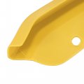 X Autohaux Pair Car Front Bumper Lip Lever Splitter Protector Yellow For Dodge Challenger Hellcat 2015-2020