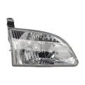 Passenger Side Headlight Assembly For Toyota Sienna 2001 2002 2003 Halogen Light Source Clear Lens Replacement To2503135 And 