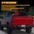 Tail High Mount Brake Stop Light 15120540 Rear Cab Roof Center Third Cargo Lamp For Chevrolet Avalanche 2002-2010 Abs Black Red