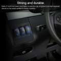 3 Gang Toggle Rocker Switch Panel Blue Led Light For 12v-24v Vehicles