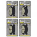 Niche Brake Pad Set For Yamaha Xt250 Tw200 Xt225 3c5-25805-00-00 Front Organic 4 Pack