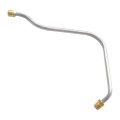 Inline Tube Replacement For 1972 Oldsmobile Cutlass 442 F85 455cid 4bbl W-30 Only Pump To Carb Line 1pc Oe Steel 