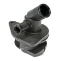 Coolant Water Outlet For Seat Ibiza 2002 2010 Plastic Black Housing 90 Degrees Neck Angle 1 25 In Diameter Replacement 