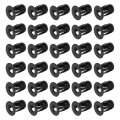 30pcs M6x18mm Jack Nuts Carbon Steel Zinc Finish Threaded Insert Petal Multi-grip Expansion Rivet Nut Fasteners For Hollow Wall 
