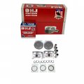 Dnj Prk625 Piston And Ring Kit For 1998-2004 Nissan Altima Frontier Xterra 2 4l L4 Dohc 16v Naturally Aspirated Ka24de 