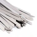 50pcs 12 7 9300mm Stainless Steel Exhaust Wrap Coated Self Locking Cable Zip Ties 9300mm12 Inches 