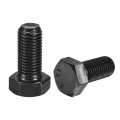 2pcs M16-2 X 35mm Left Hand Hex Head Bolt Black Oxide Carbon Steel Reverse Fully Threaded Fastener Screws Bolts For Machinery 