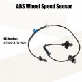 Uxcell Front Right Side Abs Wheel Speed Sensor No 57450-stk-a01 For Honda Rdx 2007-2012