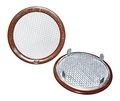 1 Round Open Screen Vent Tab Style Brown Pkg Of 6 