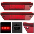 Ecotric Tail Lights Lamps Compatible With 2009-2016 Polaris Ranger 500 700 800 900 Replacement For Part 2pcs