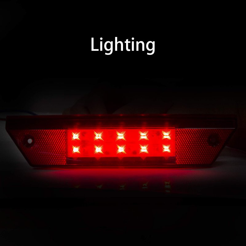 Rear Tail Light Brake Stop For 2009 2016 Polaris Ranger 500 700 800 900 Replacement Red Led Waterproof Lamps 2 Pieces