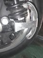 Eaccessories Ea Rolled License Plate Relocation Holder Bracket For Harley-davidson Street 2006-2025 Rear Axle Tag Mount 