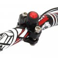 Jfg Racing Cnc Universal Motorcycle Engine Stop Start Kill Switch Button With Mounting Backplate For Atv Dirt Pit Bike Scooter
