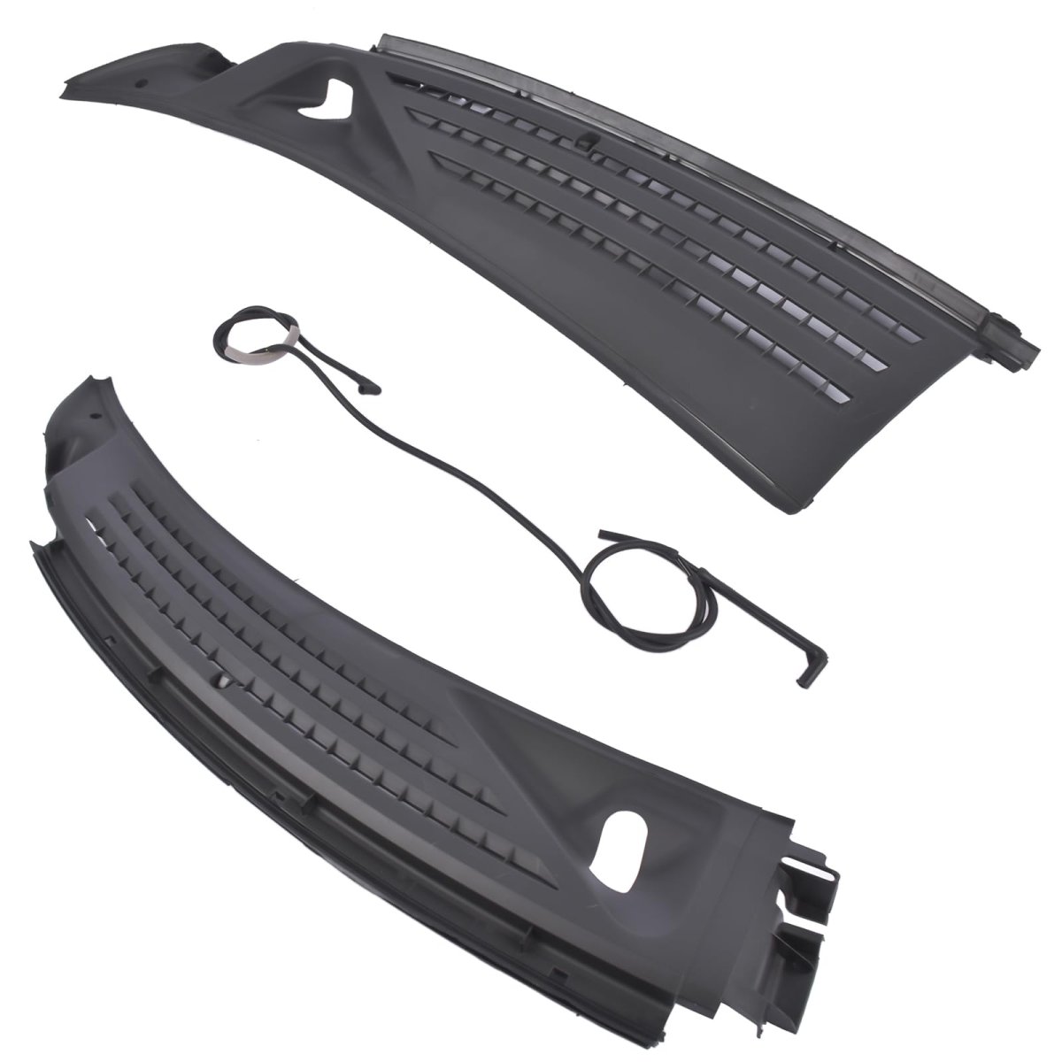 Left Driver Side Right Passenger Windshield Wiper Cowl Panel Grille Set Replacement For Ford F150 2009-2014 Part Bl3z15022a68a