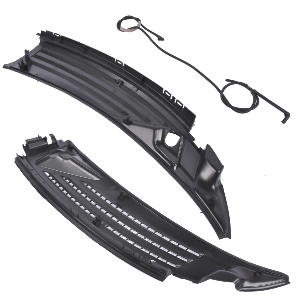 Left Driver Side Right Passenger Windshield Wiper Cowl Panel Grille Set Replacement For Ford F150 2009-2014 Part Bl3z15022a68a
