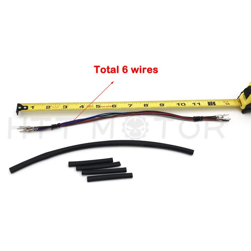 Httmt Hba005-i- 12 Handlebar Wire Extension For 14 -16 Monkey Bar Bars 07-13 H-d Touring