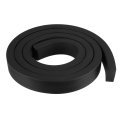 Solid Rectangle Rubber Seal Strip 20mm Wide 10mm Thick 1 Meter Long Black 