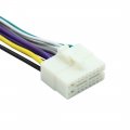 Uxcell Dc 12v Universal Car Auto Male Cd Dvd Radio Wire Harness Adapter Connector Plug