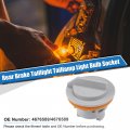 Uxcell 4pcs No Rear Brake Taillight Taillamp Tail Light Socket Bulb For Dodge Jeep Chrysler