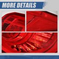 Auto Dynasty In2805101 Led Rear Outer Tail Lights Brake Lamps Compatible With Infiniti Q50 2014-2017 Passenger Right Side