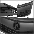 Ac1200115 Factory Style Front Bumper Grill Grille Assembly Compatible With Acura Tsx 2011-2014 Matte Black