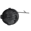 Front Tow Eye Cover For Subaru Outback 2018 2019 Driver Side Primed Black Plastic Replacement Su1029101 And 57731al53a 