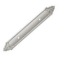 Satin Nickel Solid Brass 3 Cc Cabinet Handle Pull Backplates F410 From Belwith 
