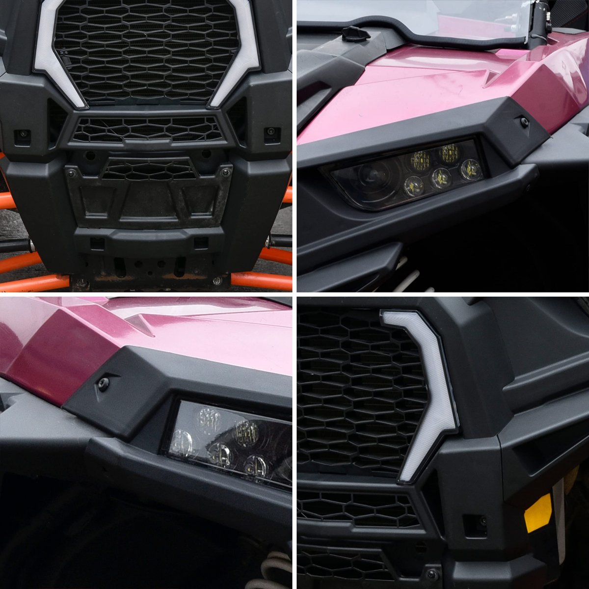 Sautvs Front Fascia For Polaris Rzr Combined Xp 1000 Xp4 2014-2018 900 ...